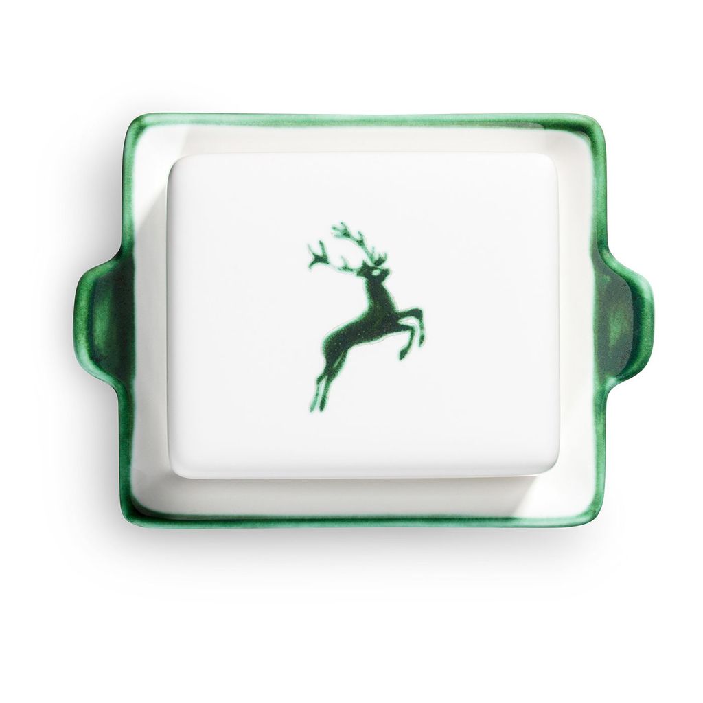 Gmundner Keramik Saladier à Bord Vert ( 20cm) - Acheter Sur