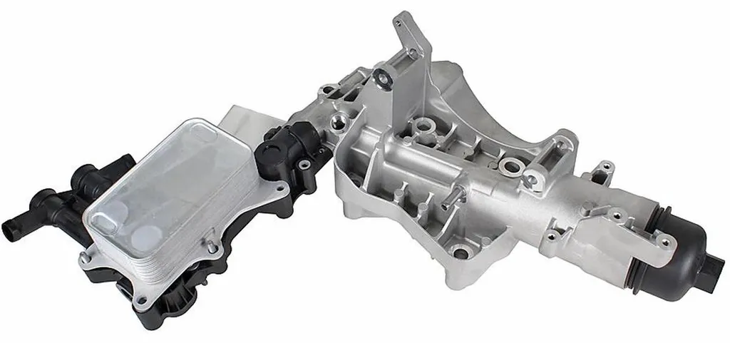 Boîtier de filtre à huile Metzger pour Mercedes-Benz Classe C W204