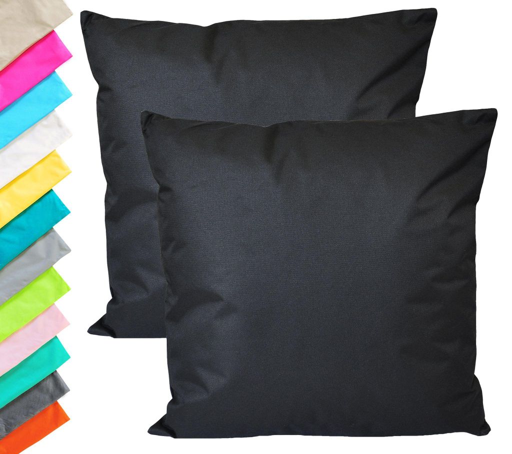 2x Outdoor Lounge Kissen 45x45cm Dekokissen Set Inkl. Produktbild 