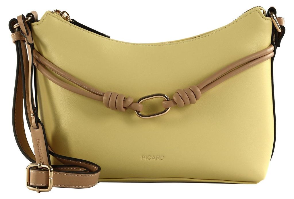PICARD Umhängetasche Riviera Crossbody Bag Vanilla hellgelb