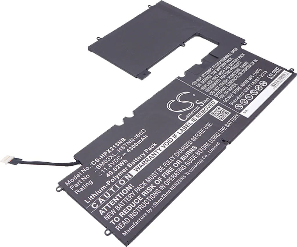 Batterie pour HP Envy 15-C101DX Idéale pour le Télétravail et Voyages