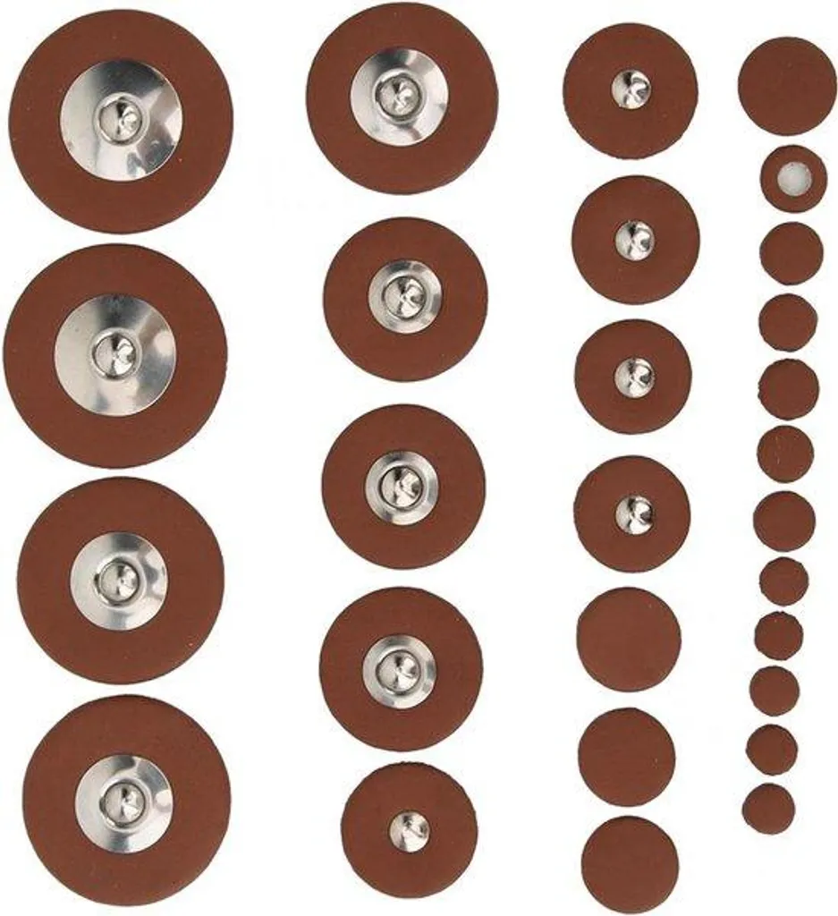 Tampons pour saxophone soprano : set de 28 accessoires de remplacement neufs