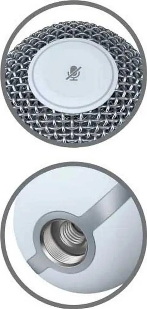 Microphone USB sans Bruit de Fond HyperX SoloCast Blanc PC Mac - 6