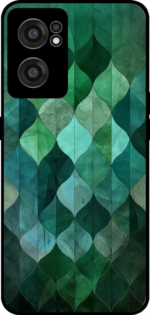 Custodia OnePlus Nord CE 2 5G Foglie Verdi TPU - Protezione Nature