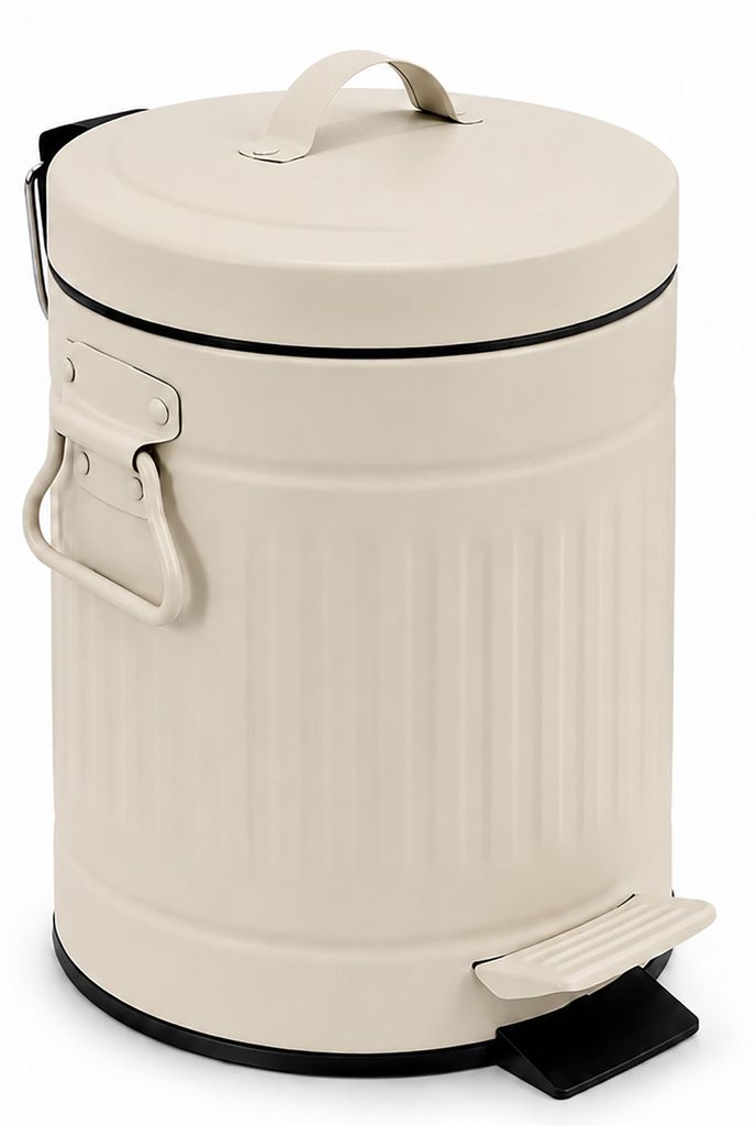 Relaxdays Kosmetikeimer, 3 Liter, Absenkautomatik, Produktbild  KI-generiertes Bild