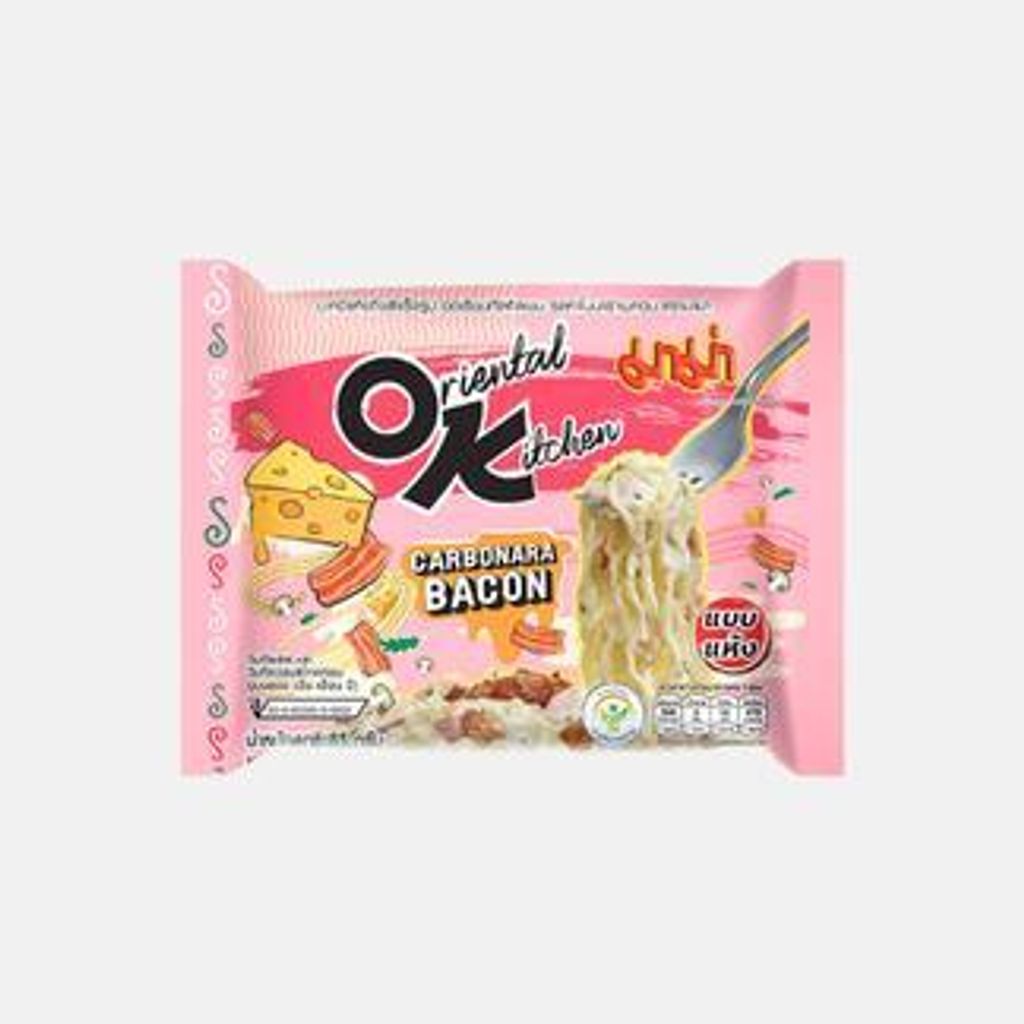 MAMA OK Oriental Kitchen Ramen - Carbonara Bacon 85 g Obrázok produktu 