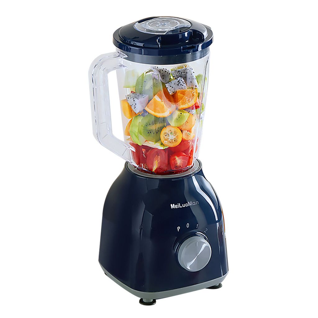 Hochleistungsmixer 300W Standmixer Haushaltsgerät, 1,5L PC Becher, 18000 U/min, mit Mahlbecher