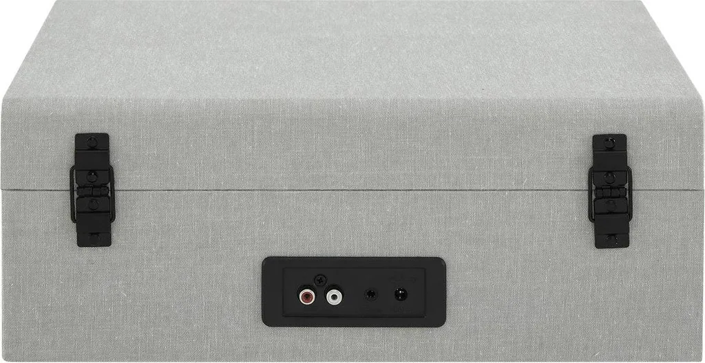 Platine Vinyle avec Enceintes Intégrées : Crosley Voyager Bluetooth Gris