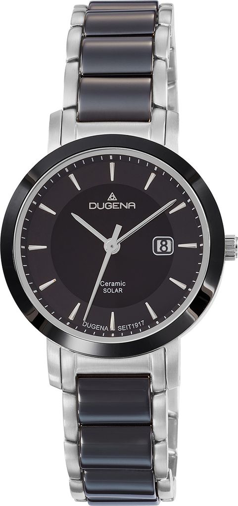 Dugena - 4461007 - Armbanduhr - Damen - Quarz - Solar - Ceramic
