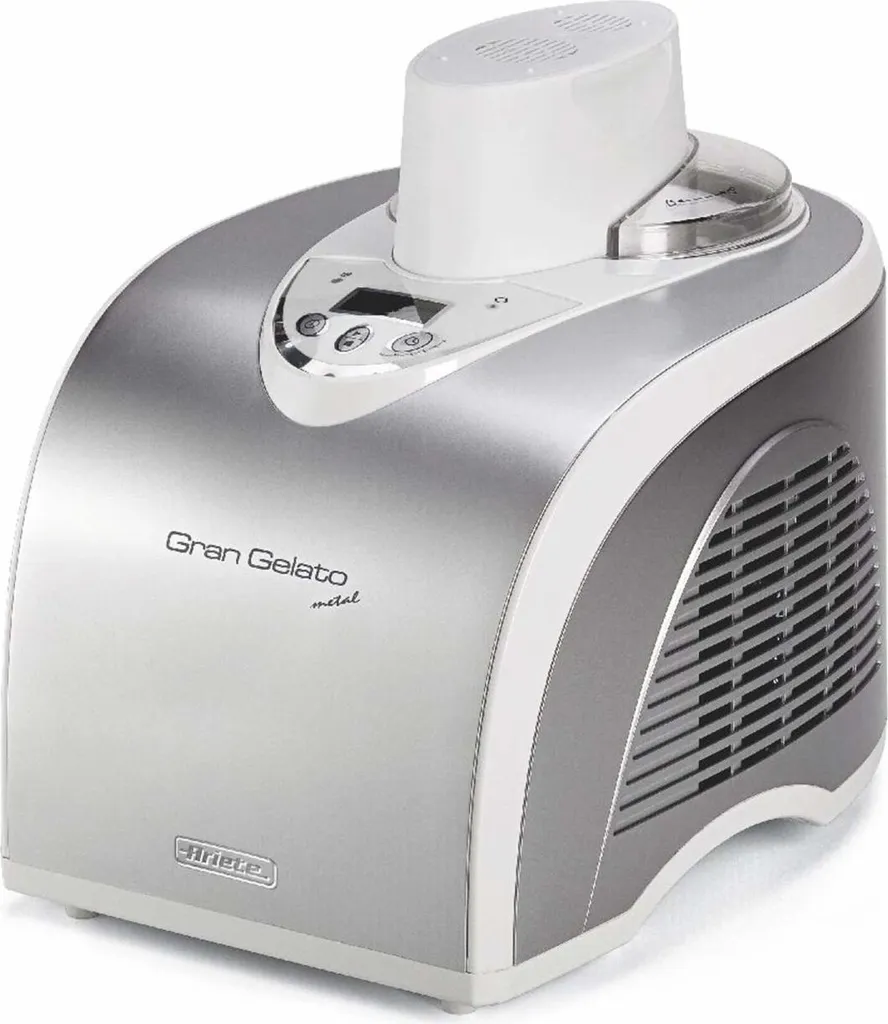 Turbine à glace auto-réfrigérante Ariete avec écran LCD Silver