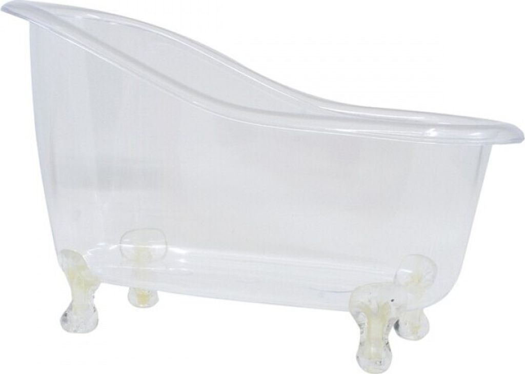 Deko Badewanne Kunststoff transparent zum Befüllen Produktbild 