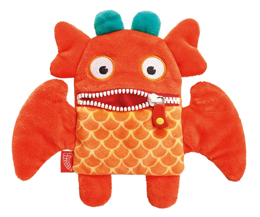 Oki Mangeur de soucis aimant en peluche 17,5 cm - Doudou thérapeutique