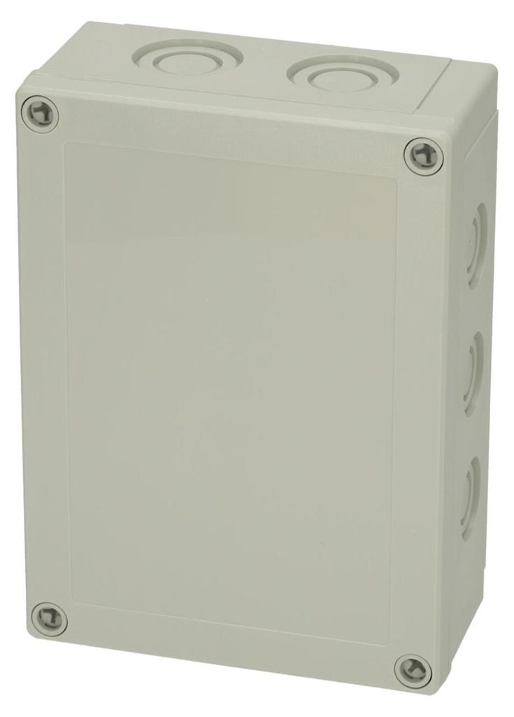 FIBOX Gehäuse mit Dichtung und Deckel, Serie: MNX mit metrischen Vorprägungen, Werkstoff Gehäuse Polycarbonat (PC) Maße
