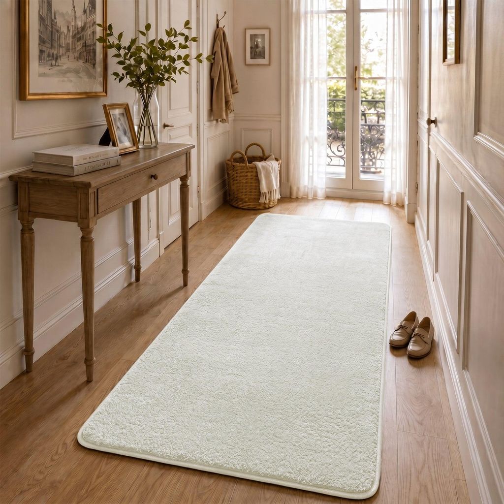 VOUNOT® Weicher Kurzflor Teppich Wohnzimmer mit Produktbild 