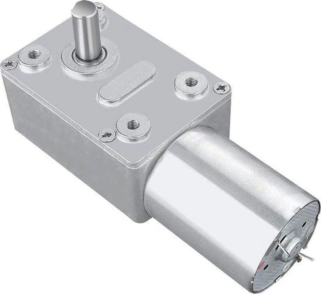 Moteur 12V pour robotique et bricolage - Réducteur turbo 5 tr/min
