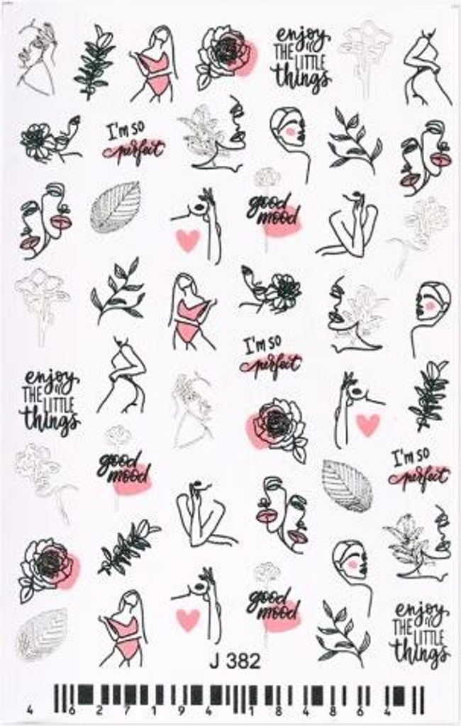 Cupio Nageltattoo J382