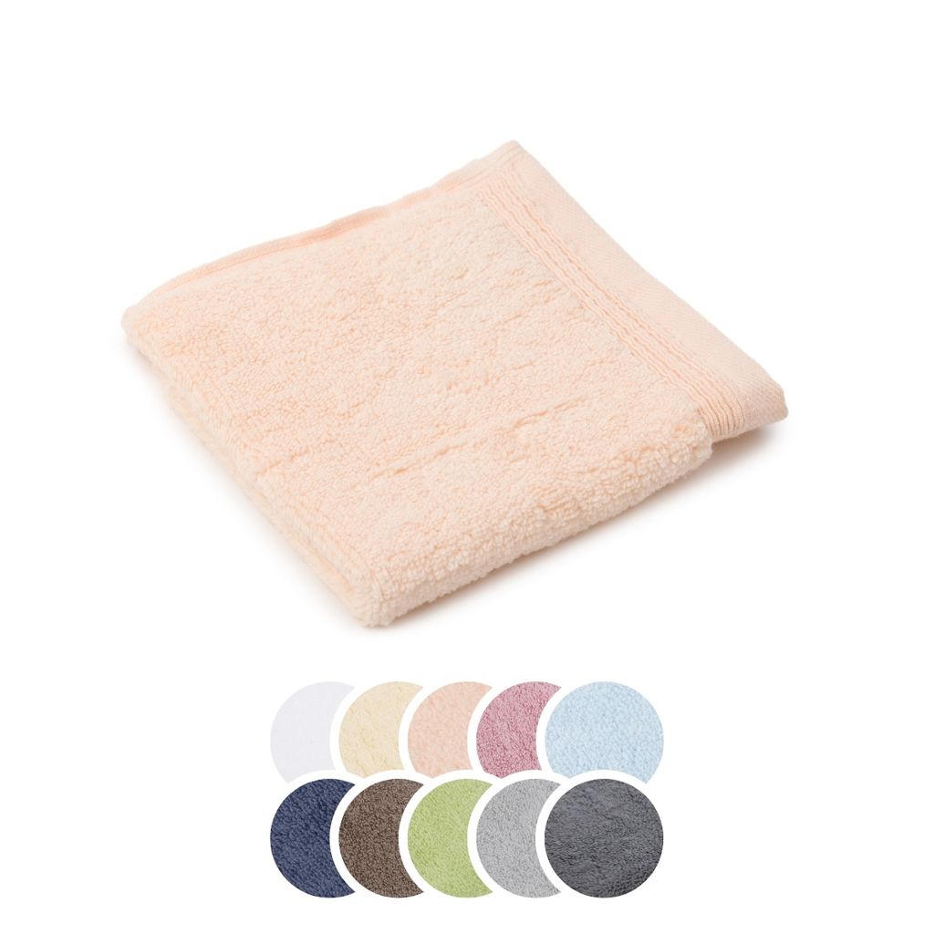 liebling Seiftuch Baumwolle Zero Twist, Serie Lille, 600 gr. / m², 30 x 30 cm, 60 Grad, ultra weich, saugstark, apricot