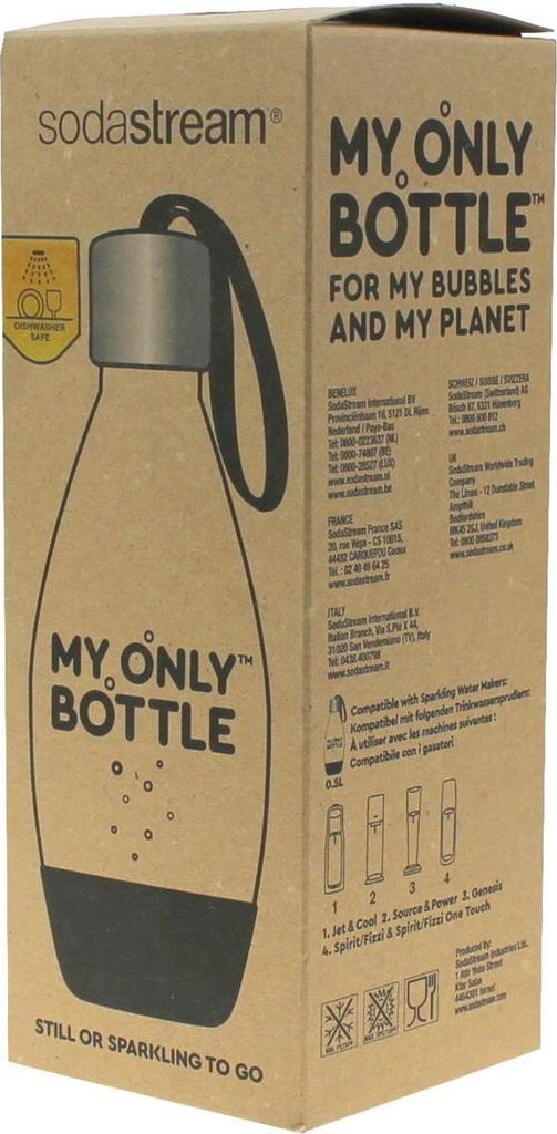 SodaStream My Only, Tägliche Nutzung, 500 ml, Produktbild 
