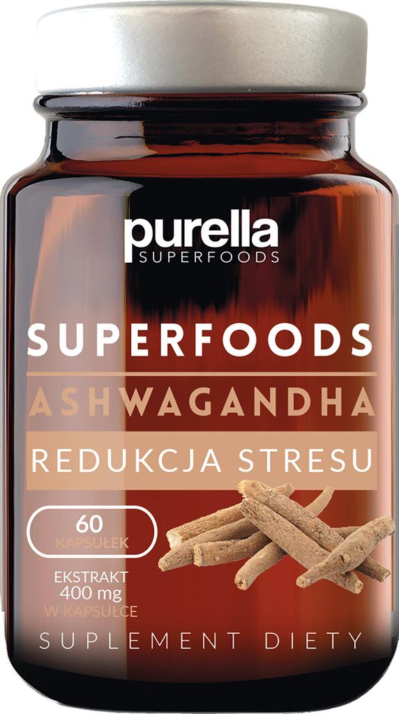Purella Superfoods Stress Reduction Ashwagandha Dietary Image du produit 