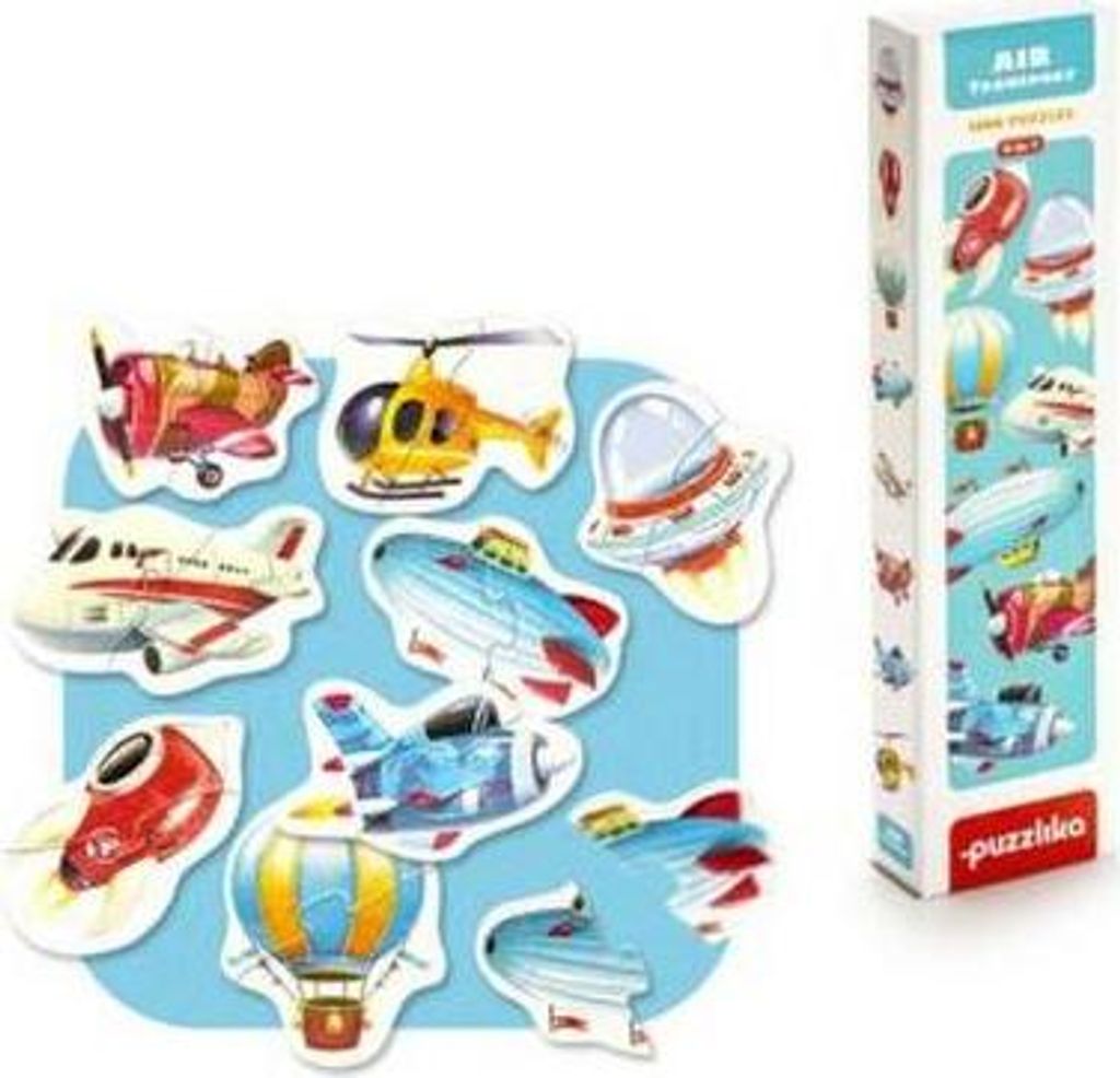Puzzlika Puzzle - Flugzeuge - 8x 2 Teile