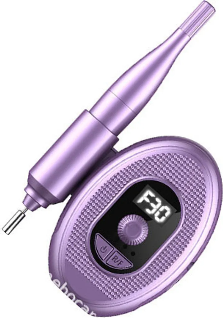 INF Lime à ongles électrique polyvalente Violet - Kit manucure complet - 2