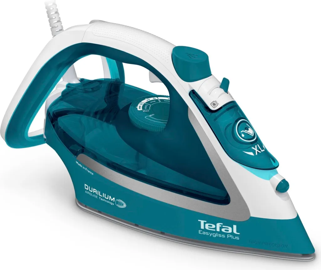 Tefal FV 5737 Easygliss Plus Fer à vapeur performant avec semelle Durilium