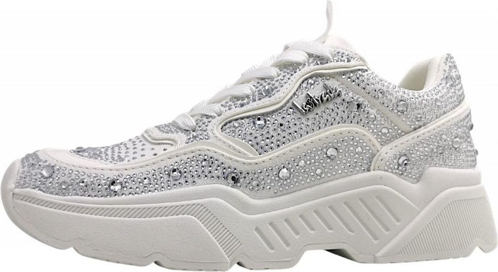 La Strada : Chaussures de sport pour femmes, lacets, blanc, Image du produit 