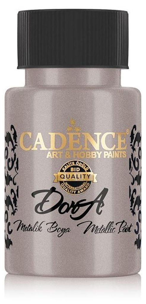Cadence - Metallic Acrylfarbe - Dora - 50ml Rosa Braun
