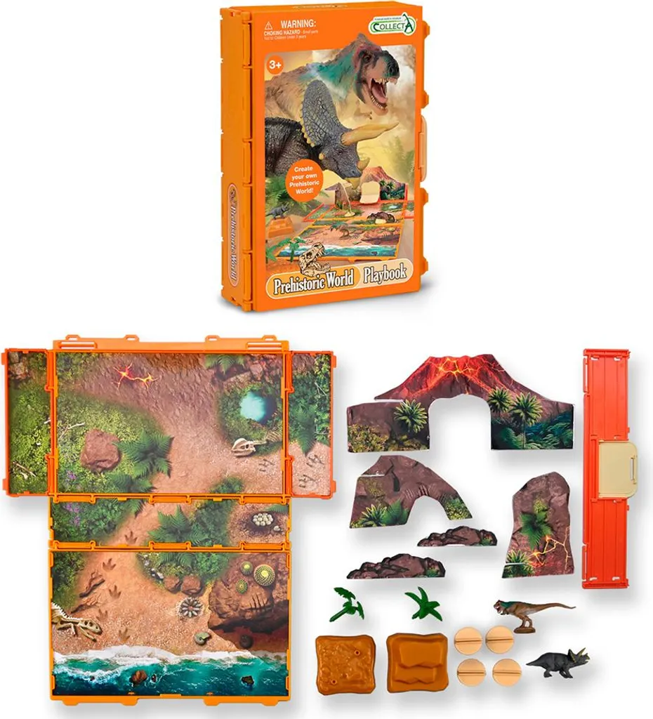Coffret Cadeau Dinosaures : Apprendre la Préhistoire en S'amusant
