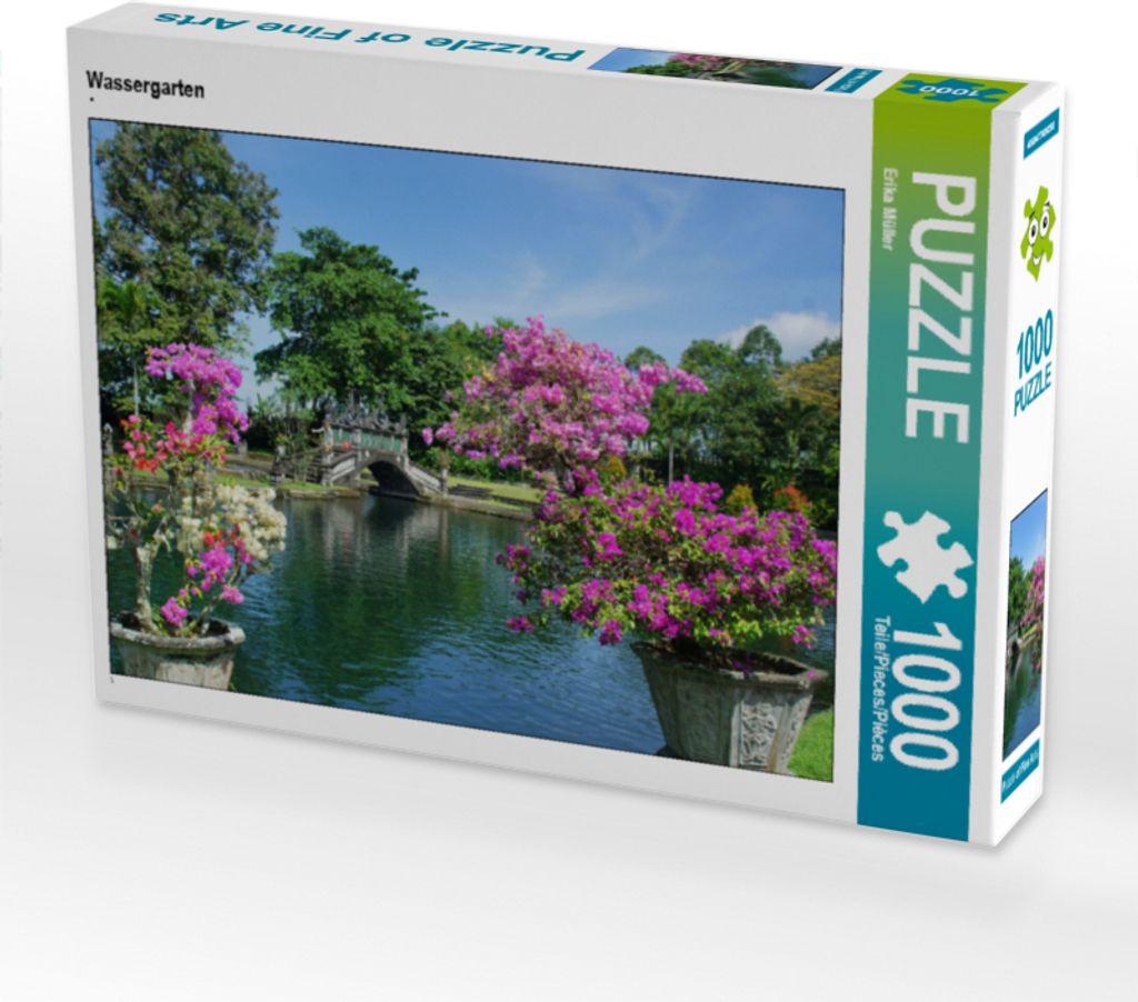 CALVENDO Puzzle Wassergarten | 1000 Teile Lege-Größe 64x48cm Foto-Puzzle für glückliche Stunden
