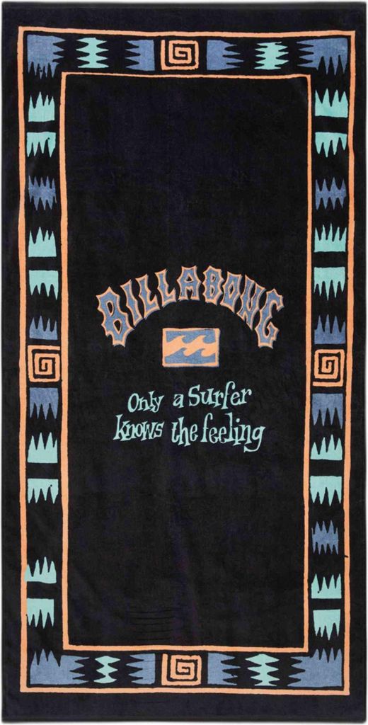 Billabong Waves Handtuch Schwarz  Mann Schwarz One Size Produktbild 