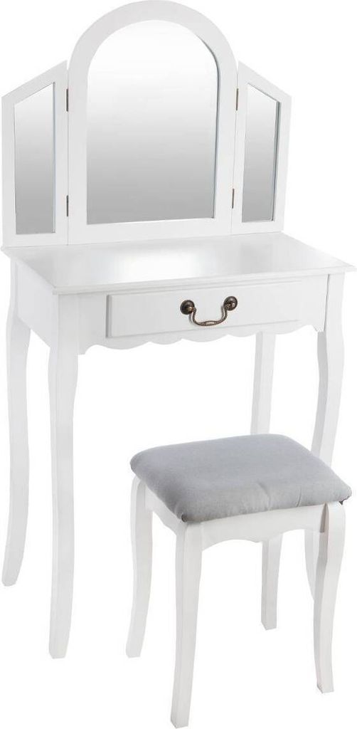 Schminktisch-Hocker "Aurell" - Atmosphera créateur Produktbild 2