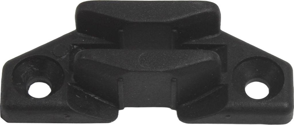 Verschlussplatte Fenstergriff Fenster Verriegelung Riegelverschluss Wohnwagen Wohnmobil Caravan Polyplastic schwarz