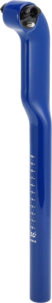 Universeller Fahrradsattelstš¹tzen-Fahrradsattelstš¹tzenrohr 30,8x400mm 25¡ã H?henverstellbarer Carbonfaser-Blau 1 Stk