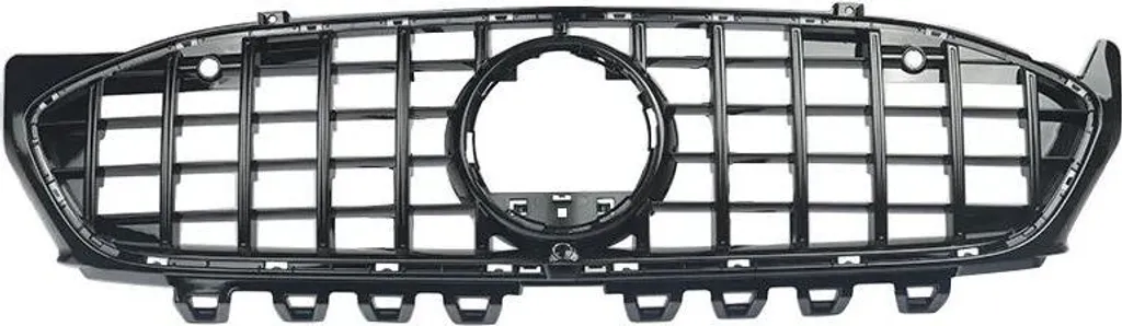 Calandre de sport noire pour voiture - Grilles de course en ABS robuste