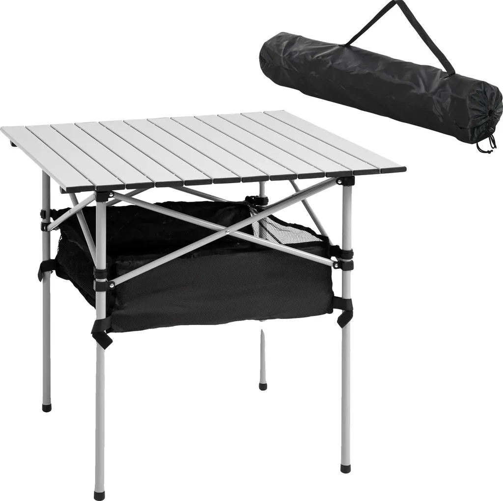 Table camping pliable Sylver : gagnez de la place avec rangement filet
