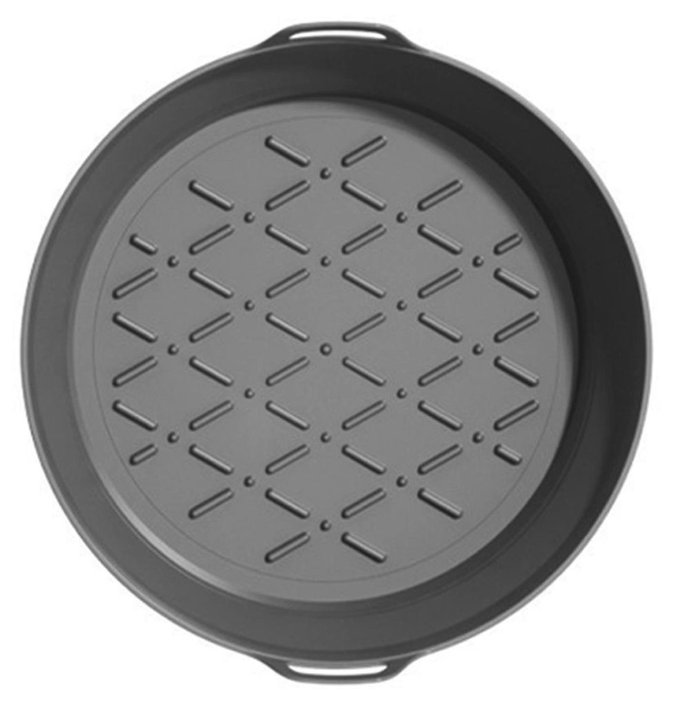 Silikon-Airfryer-Einlage, rund, quadratisch, faltbar, für Backkörbe, lebensmittelecht, antihaftbeschichtet, hitzebeständig, Zubehör für Airfryer