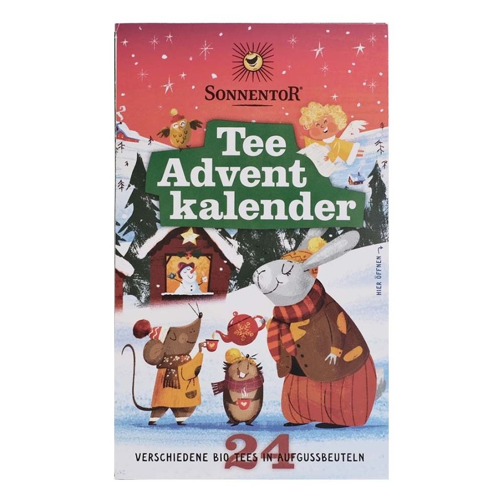 Tee Adventkalender - 24 Aufgussbeutel Hase 37,5g Produktbild 
