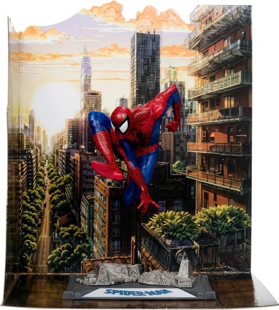 Mcfarlane Toys Marvel Spiderman Figur 18 Cm Mehrfarbig Mehrfarbig One Size