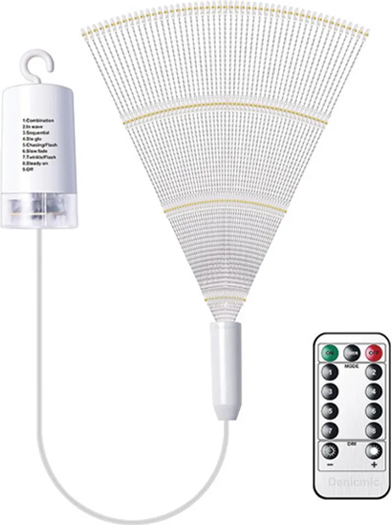 Decorazione Luminosa LED Firework 8 Effetti con Telecomando Wireless