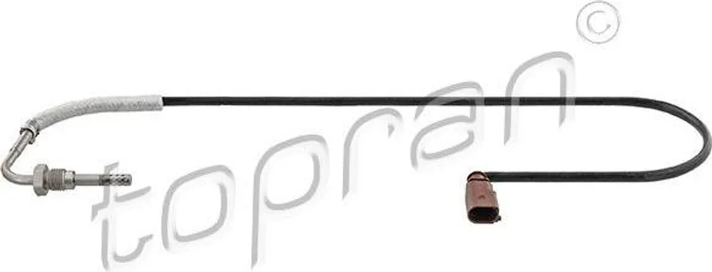Sensore EGT TOPRAN 116 970 Compatibile 03L906088N per Golf V VI Jetta