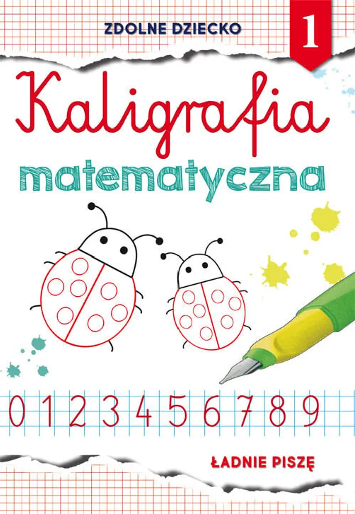 Cahier d'exercices Calligraphie mathématique 1 pour apprendre à écrire