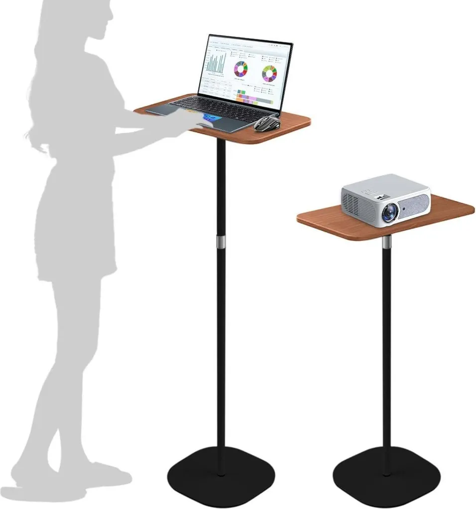 Scrivania Regolabile Economica Nero 46-120cm | Offerta Standing Desk