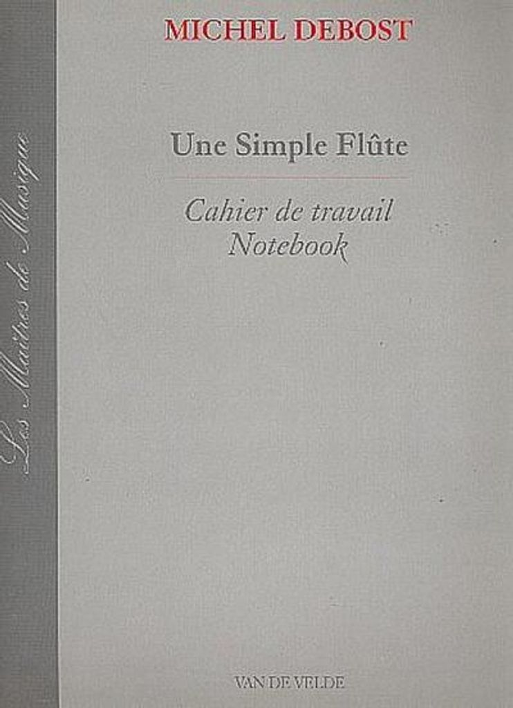 Une simple flûte Cahier de travail(fr/en)