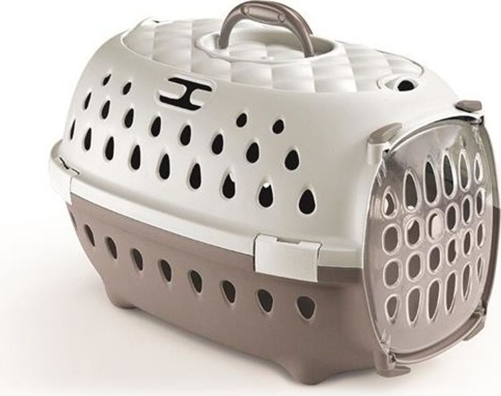 STEFANPLAST Transporter Travel Chic, weiß und beige 50x34,5x32cm
