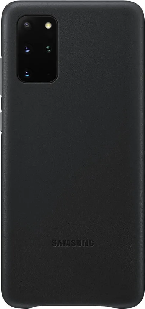 SAMSUNG EF-VG985LB Coque en cuir véritable pour Galaxy S20+ Noir