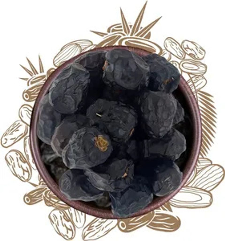 Sunnah Shop® Ajwa Datteln aus Medina 3 KG - Propheten Produktbild 
