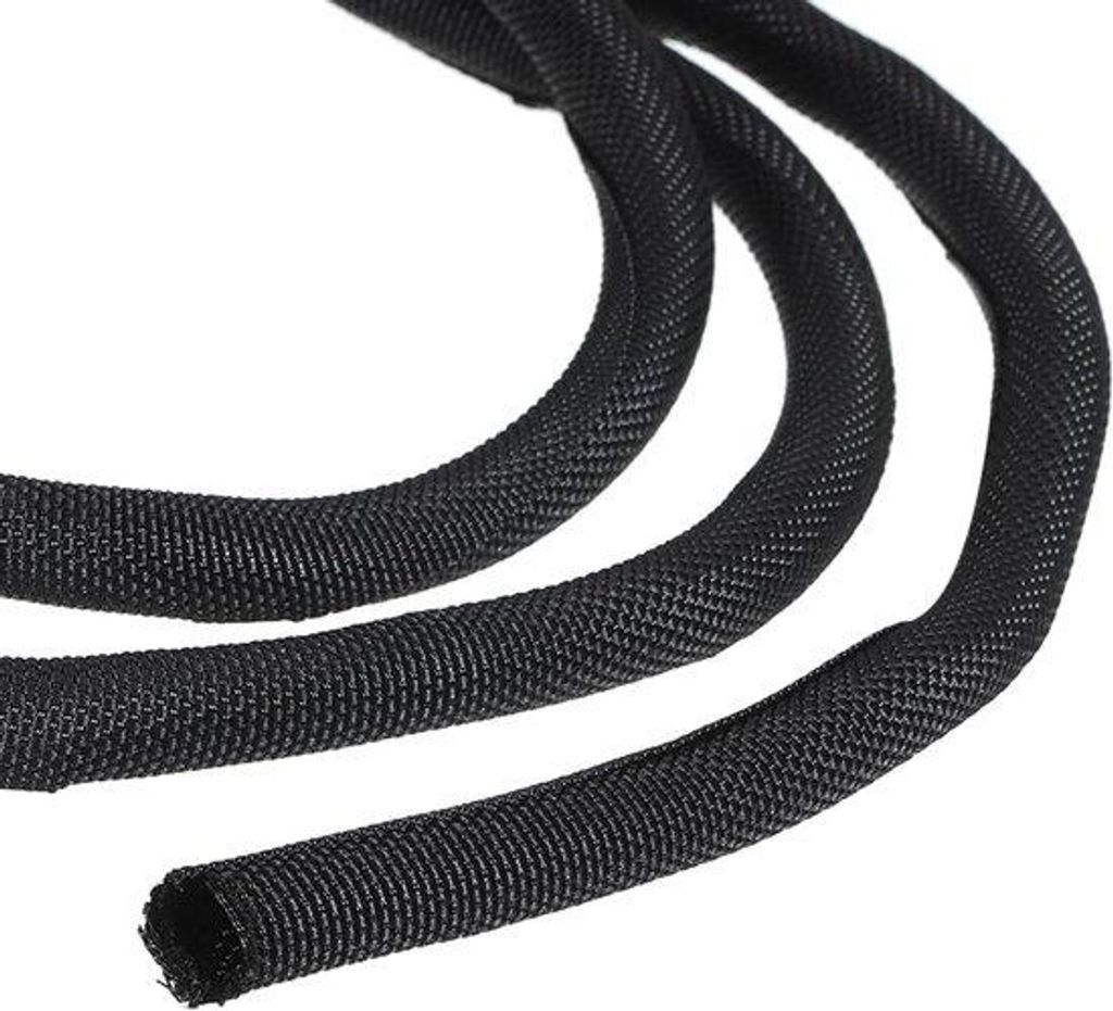 Kabelorganisator für Computerkabel - 66 Ft x 08 cm - Kabelschutz für Trolling Motor - Slangschutz für Haustiere