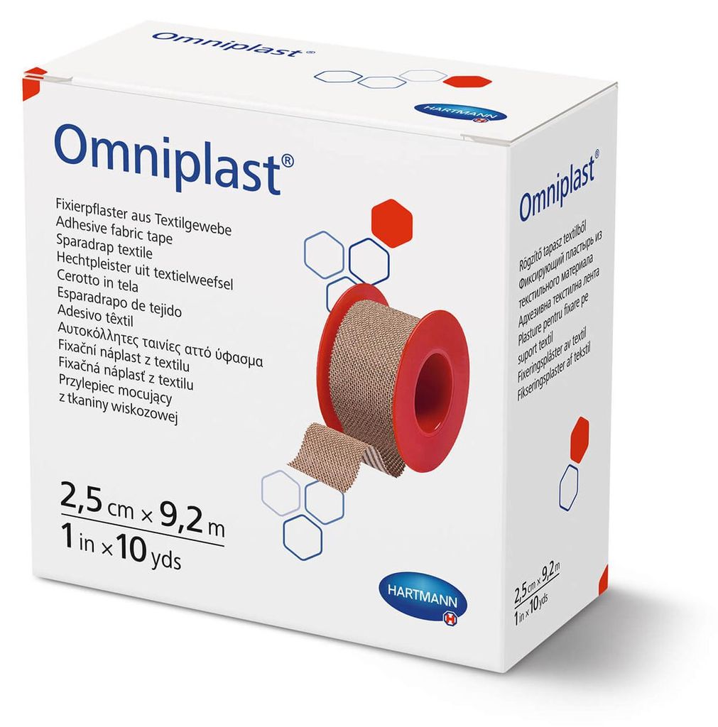 Hartmann Omniplast auf Kunststoffspule 2,5 cm x 9,2 m Produktbild 
