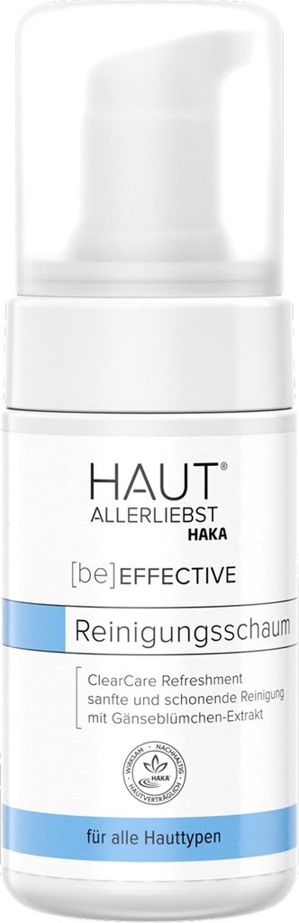HAUTALLERLIEBST Reinigungsschaum 100ml sanfte Gesichtsreinigung für jede Haut